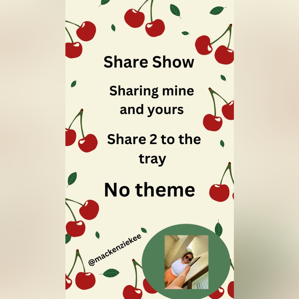 Share Show Live Flyer